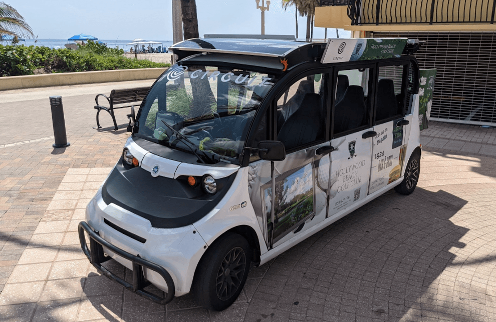 Voiturette électrique de quartier